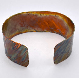 Flame Painted Bracelet-Diagonal flame