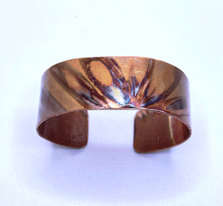 Flame Painted Bracelet-Sunburst