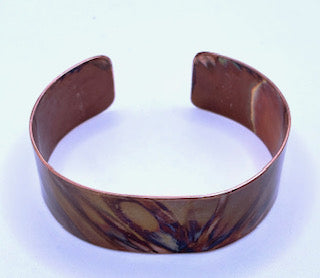 Flame Painted Bracelet-Sunburst